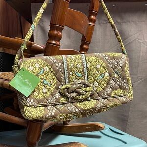 Vera Bradley Quilted Floral Handbag